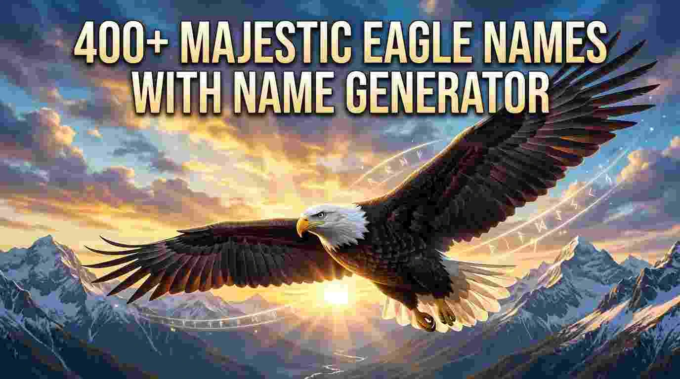 Majestic Eagle Names With Name Generator